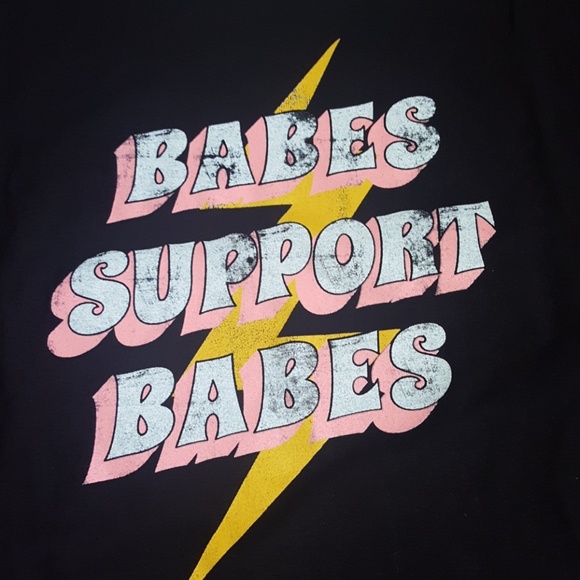 Last 3!  Plus Babe Support Babes Graphic Tee - Picture 3 of 3